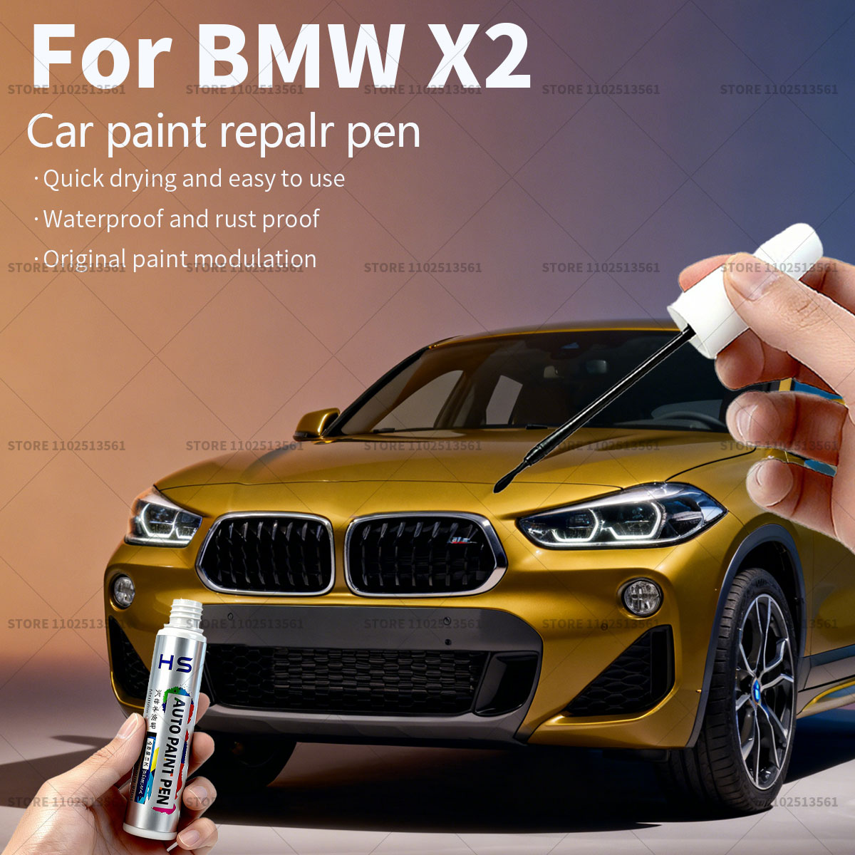 Untuk BMW X2 Pena Perbaikan Ca - Paint Model Kit ulasan dan harga