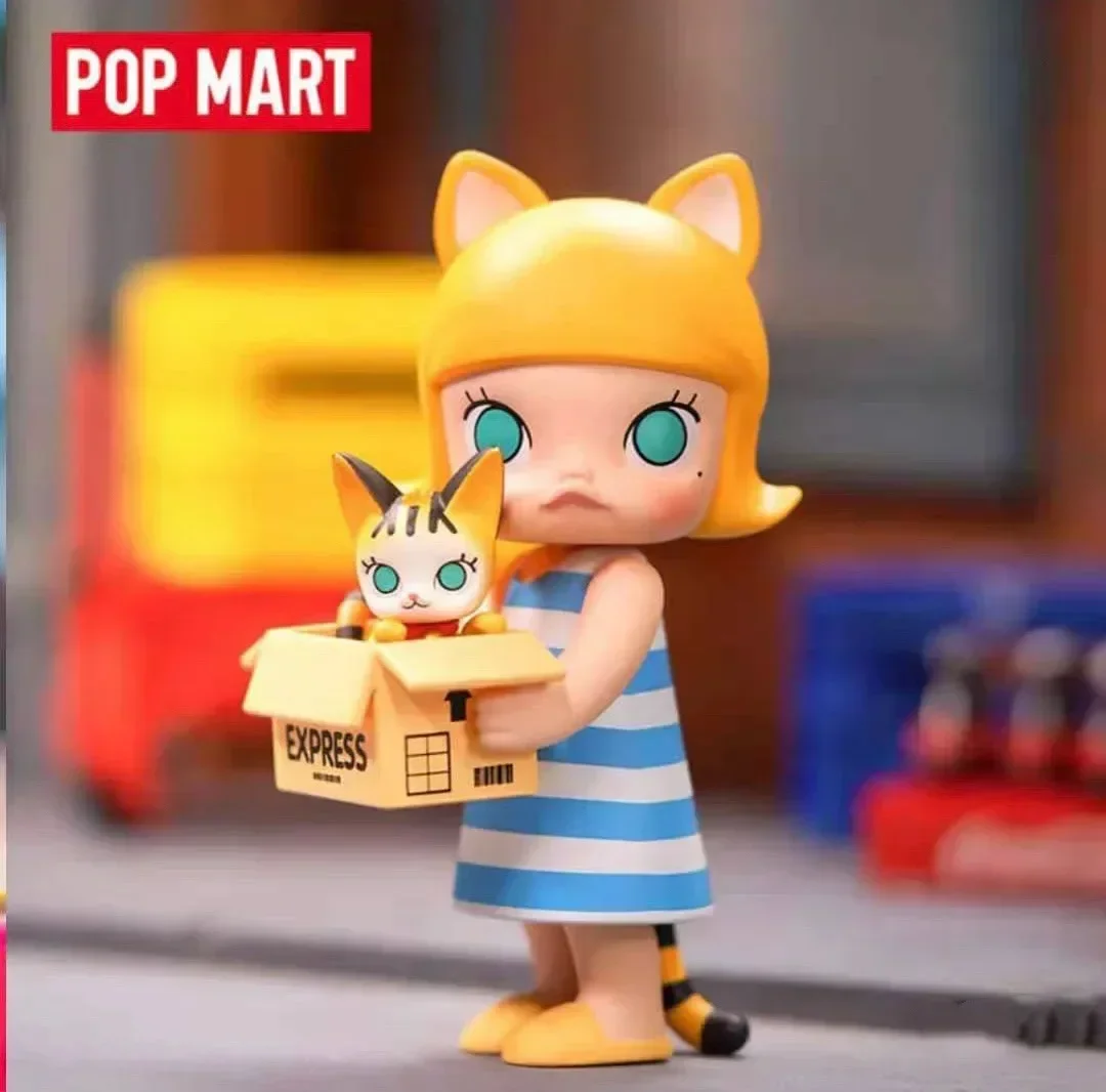 Pop Mart Molly Seri Masa Kecil - Model Kit Anime Girl ulasan dan harga