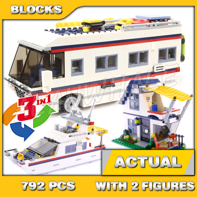 792pcs 3in1 Kreatif Liburan Sa - Model Kit Yacht ulasan dan harga