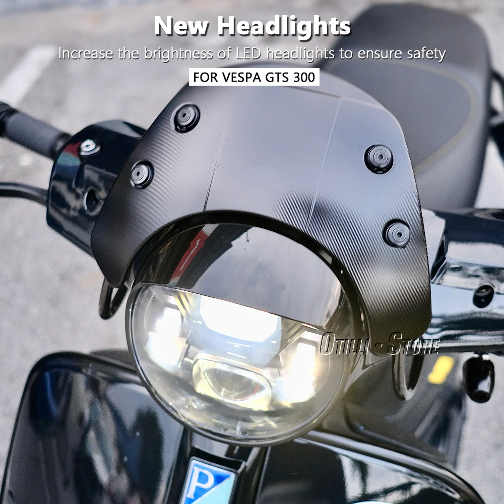 Lampu Depan LED GTS300 Aksesor - Model Kit Vespa ulasan dan harga